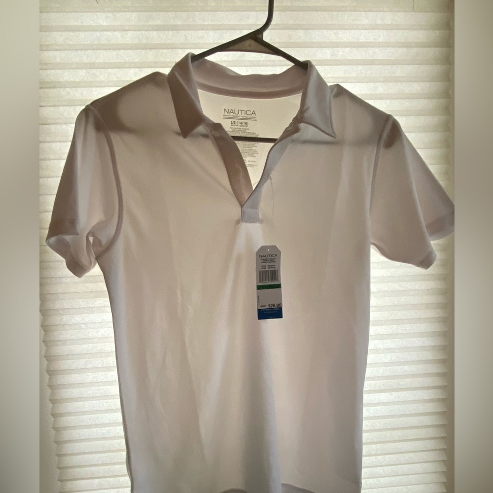 Nautica polo.  Youth large 14/16
